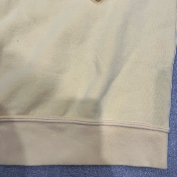 [XL]Comfort Colours Yellow Smiley Face ‘Be Happy’ Men's Sweatshirt Crew Neck - Picture 4 of 8